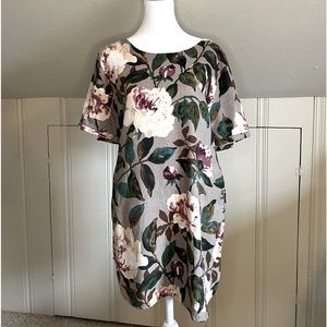 Floral Linen Tunic